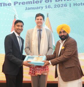 पंजाब के मुख्यमंत्री भगवंत सिंह मान ने ब्रिटिश कोलंबिया के साथ व्यापारिक संबंधों को और मजबूत करने की वकालत की !