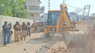 सुखपाल खैहरा के घर पहुँची प्रशासन की टीम; भारी फोर्स के साथ अवैध निर्माण पर चला 'पीला पंजा