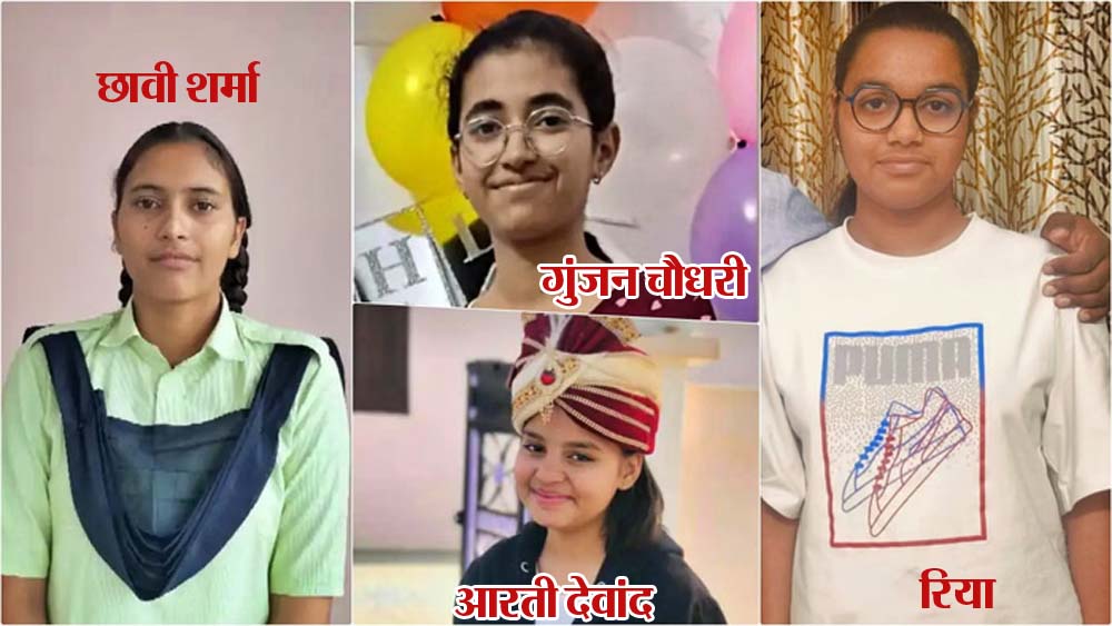 जयपुर की छवि बनीं टॉपर, 99.33% स्कोर—लड़कियों के नंबरों का पूरा ब्योरा