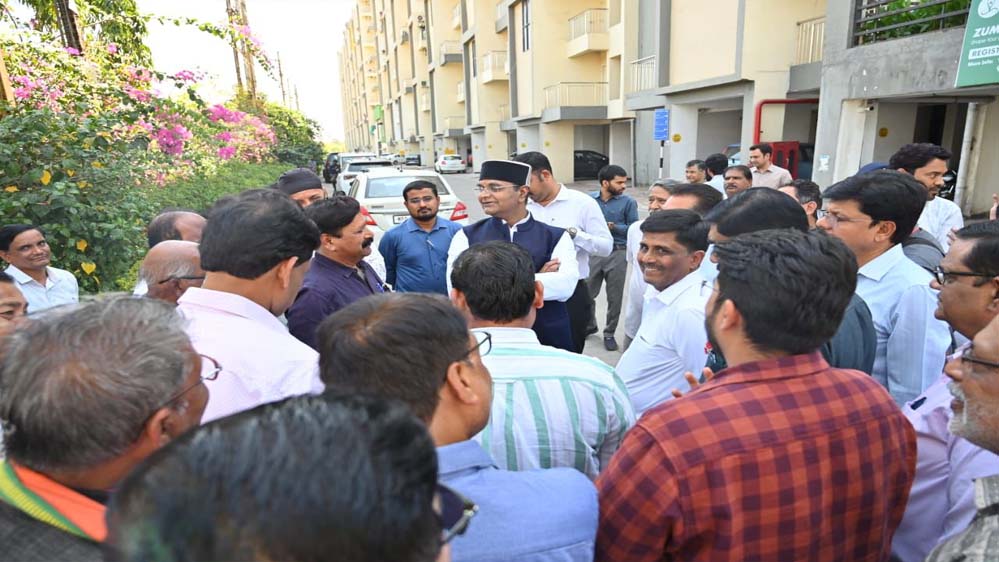 रचना टॉवर में सौंदर्यीकरण होगा, मंत्री सारंग ने दिया हरी झंडी, पार्क और जिम भी बनेगा