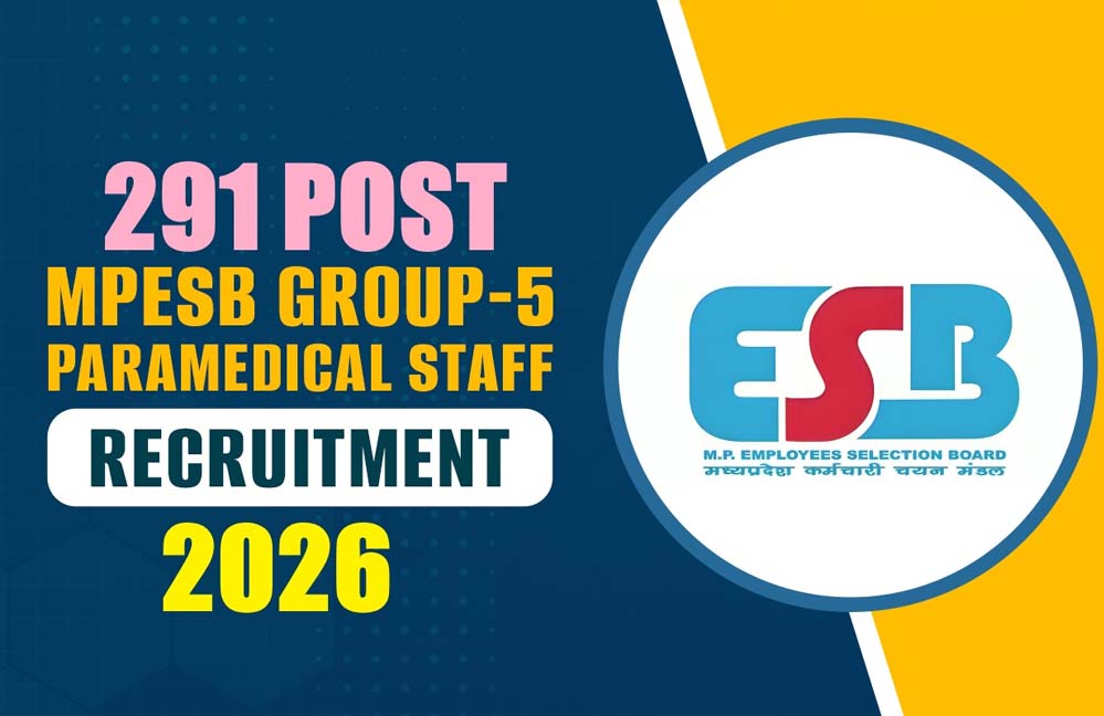 MPESB Recruitment 2026: 291 पदों पर निकली भर्ती, 40 साल तक की उम्र वाले कर सकते हैं आवेदन, 30 मार्च तक