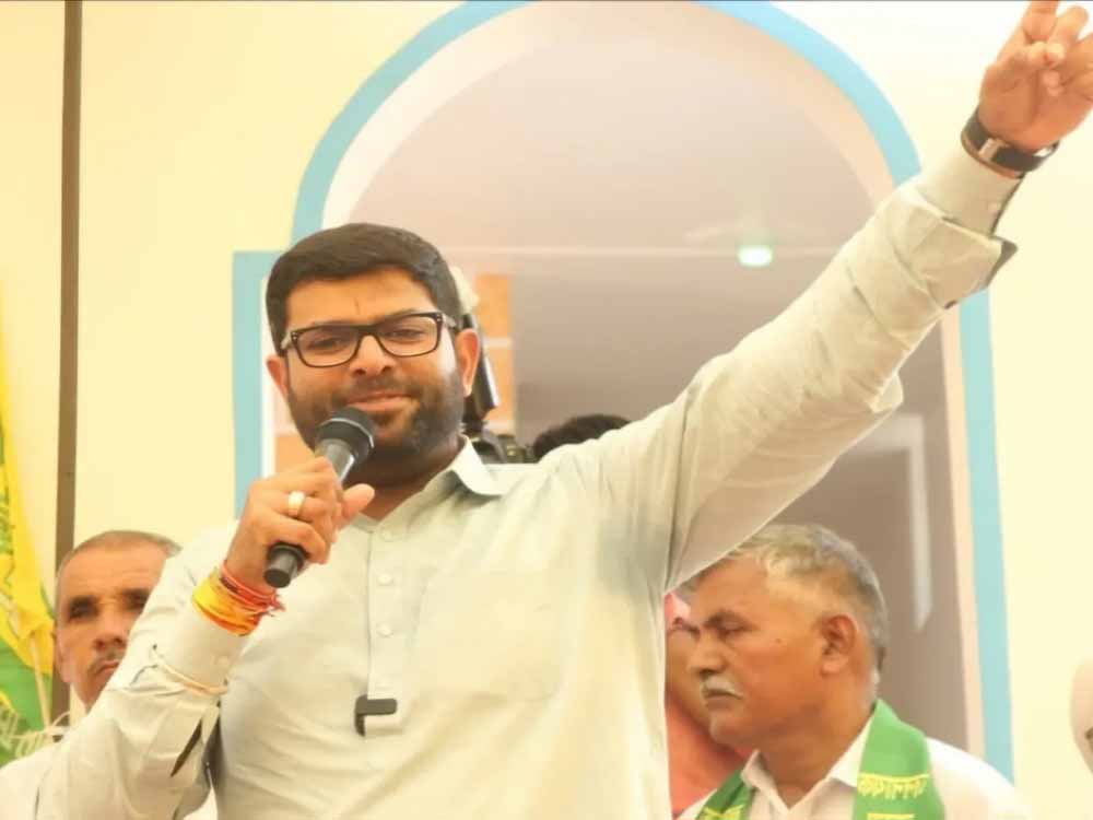 दिग्विजय चौटाला बोले: कमेरे-व्यापारी के बीच होगा चुनाव, कांग्रेस पर साधा निशाना