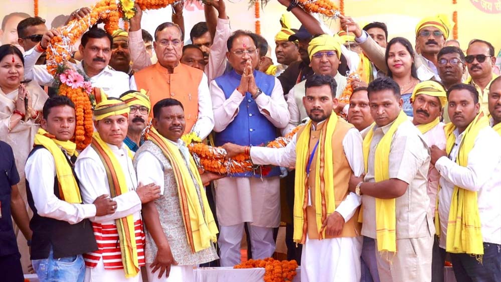 आदिवासियों के उत्थान के लिए पूरी तरह प्रतिबद्ध है हमारी सरकार - मुख्यमंत्री विष्णु देव साय