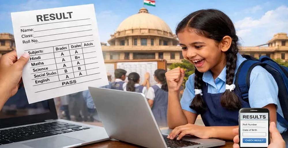 MP में 5वीं और 8वीं का रिजल्ट: 5वीं में 95.14% और 8वीं में 93.83% बच्चे पास, बेटियों ने दिखाया दम