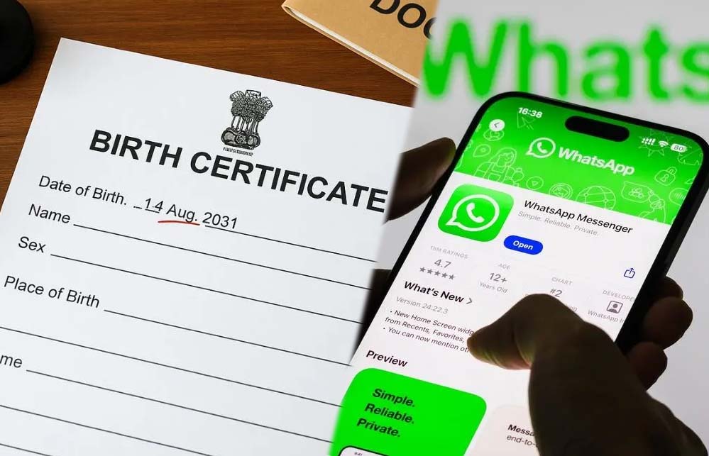 एमपी में 7 दिन में व्हाट्सएप पर बर्थ सर्टिफिकेट, नया डिजिटल मॉडल होगा फायदेमंद