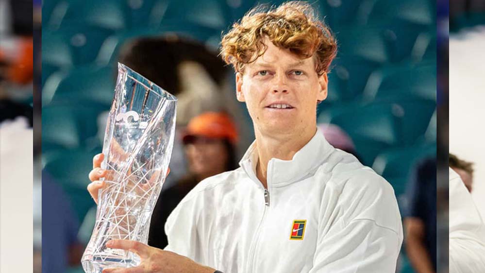 मियामी ओपन: जैनिक सिनर ने फाइनल में जिरी ले Helsinki को हराकर जीता खिताब