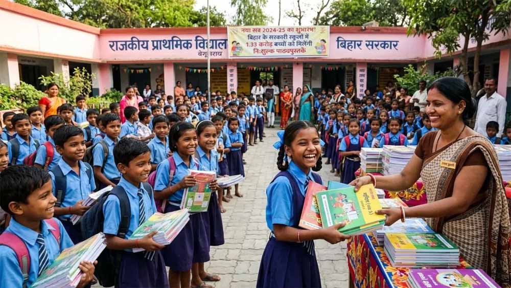 15 अप्रैल तक नहीं पहुंचीं नई किताबें, बिहार के स्कूलों में पुरानी किताबों से ही पढ़ाई जारी