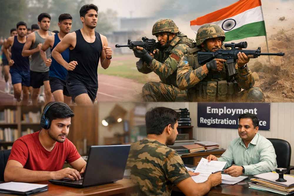 Agniveer Recruitment 2026: निःशुल्क ऑनलाइन कोचिंग शुरू, अप्लाई करने की आखिरी तारीख 1 अप्रैल Agniveer Recruitment 2026: निःशुल्क ऑनलाइन कोचिंग शुरू, अप्लाई करने की आखिरी तारीख 1 अप्रैल