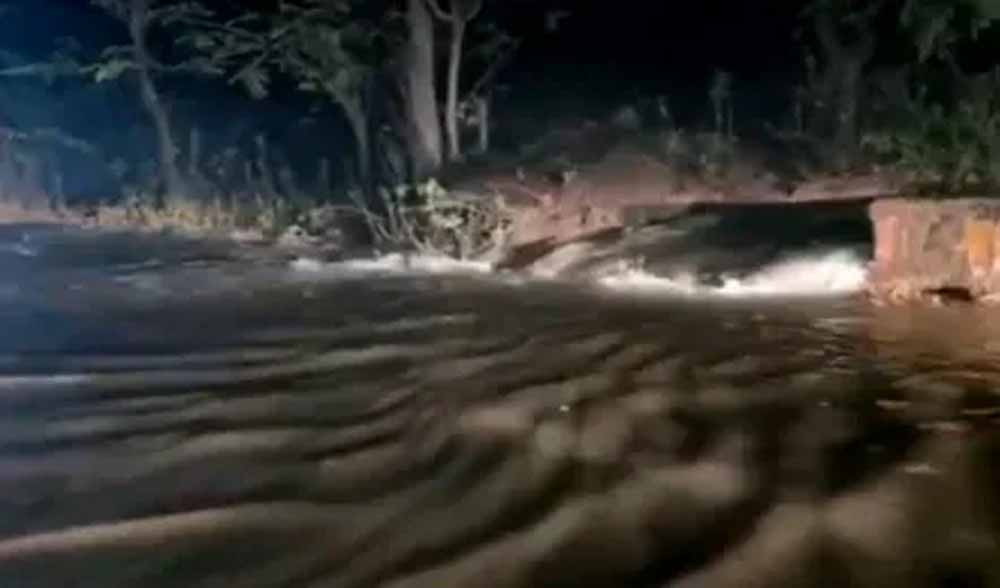 बारिश का कहर: बिलासपुर डैम का गेट टूटा, हाईवे बना नदी, फसलें डूबीं