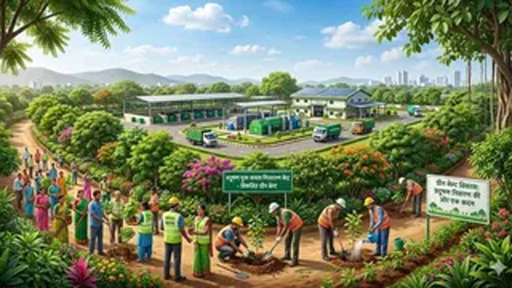 कचरे के ढेर से उगी हरियाली: चरखी दादरी में स्वच्छता की मिसाल
