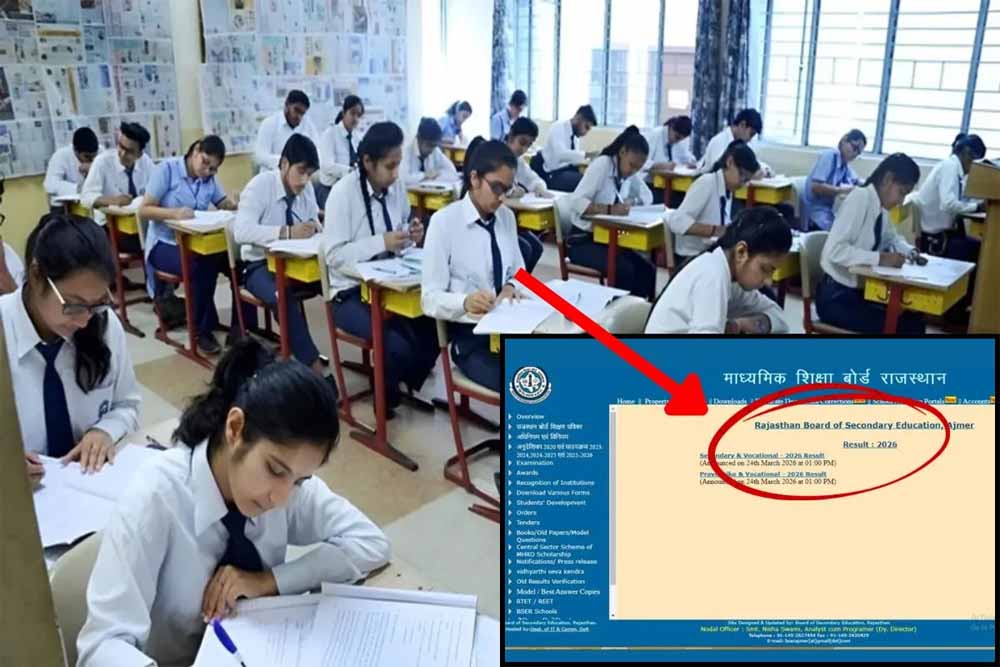 कल आएगा 12वीं का परिणाम: राजस्थान बोर्ड तैयार, उदयपुर से होगी लाइव घोषणा