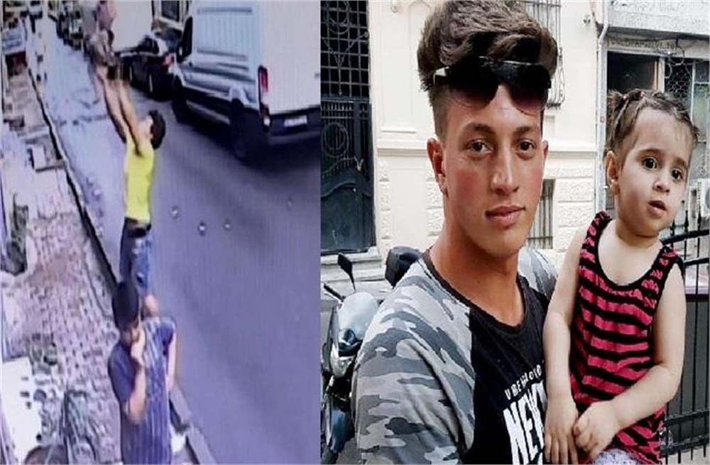 मौत के मुंह से बची बच्ची: दूसरी मंजिल से गिरते ही 17 साल के लड़के ने थामा, वीडियो वायरल