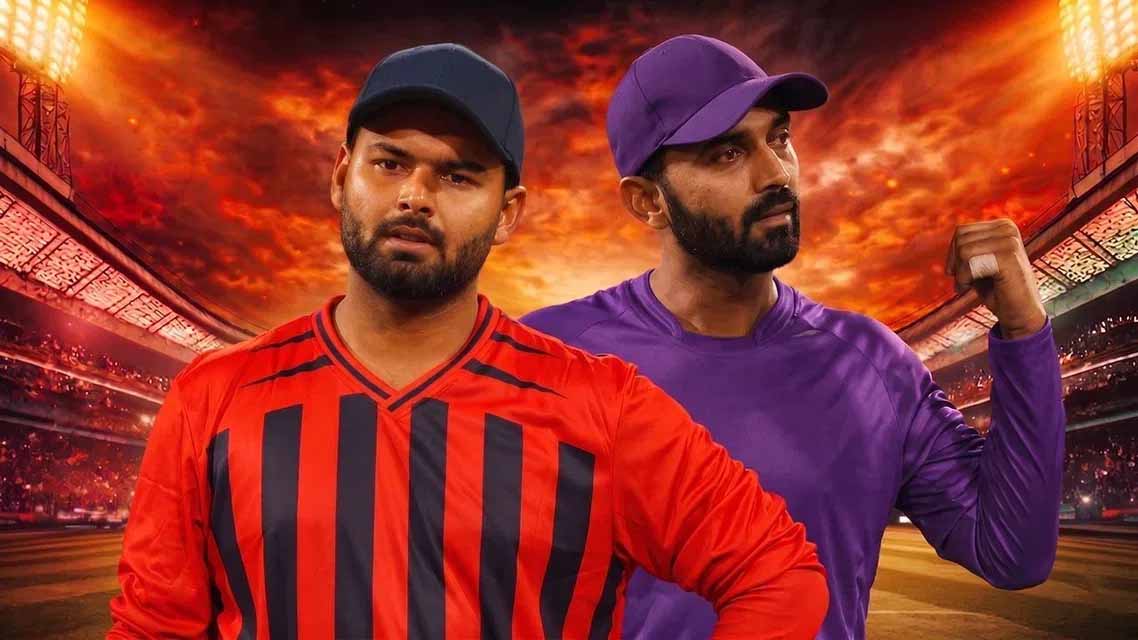 अजिंक्य रहाणे और ऋषभ पंत पर दबाव, जीत जरूरी