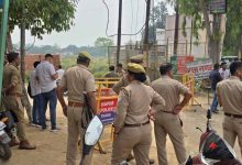 भाकियू का हंगामा: हापुड़ कूच के दौरान टोल प्लाजा पर टकराव, पुलिस पर हमला