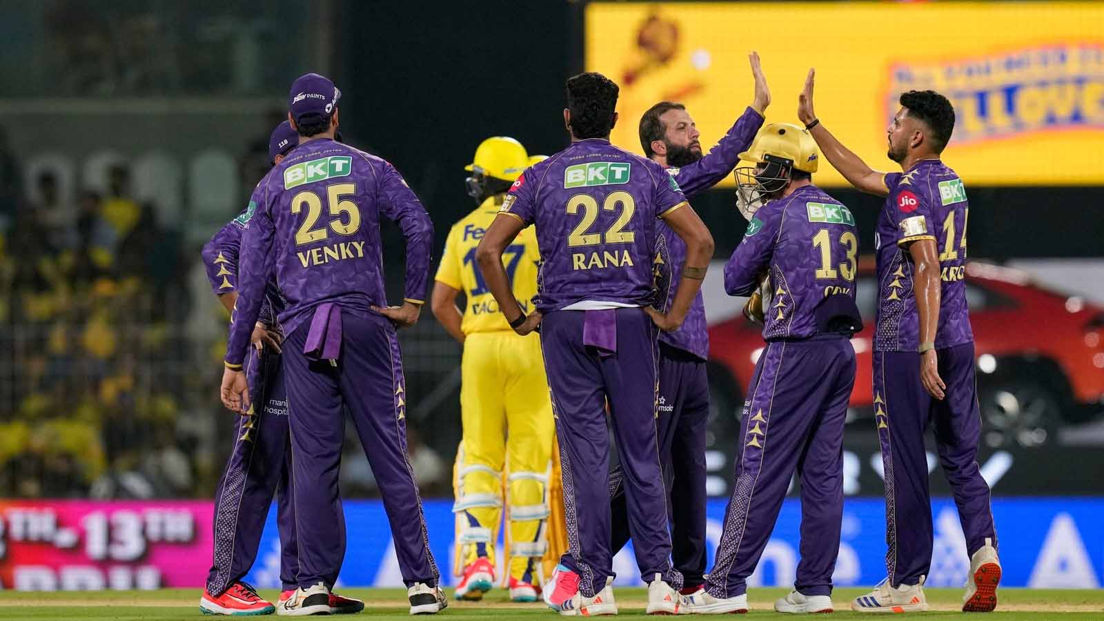 चेपॉक में CSK का जलवा जारी रखने की कोशिश, KKR पर दबाव