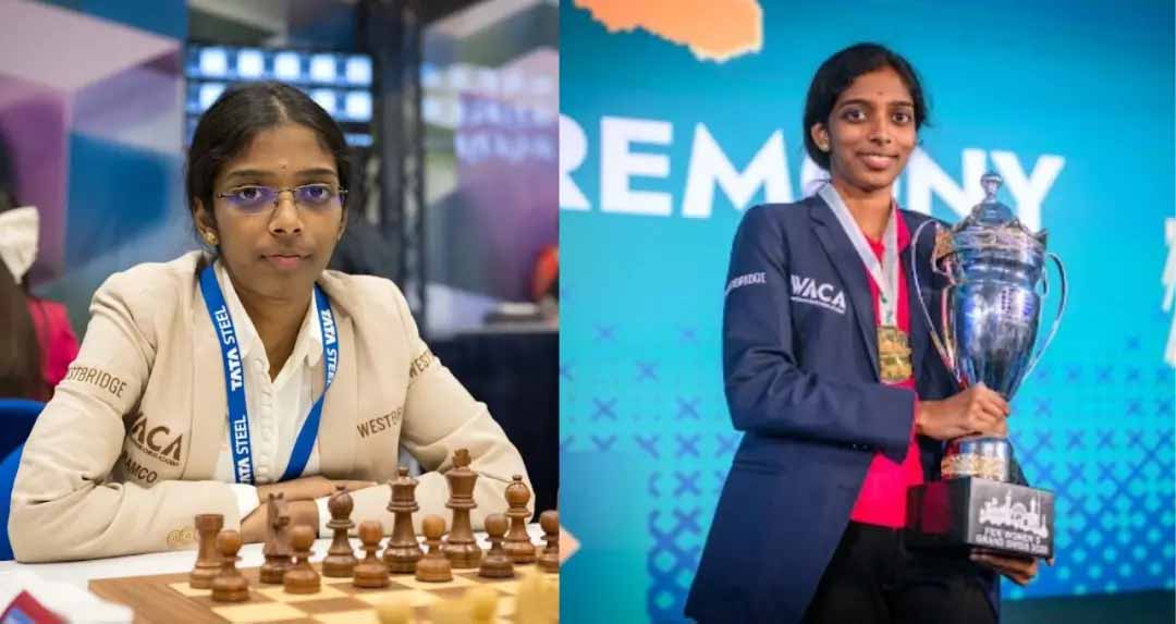 फिडे कैंडिडेट्स जीतकर आर वैशाली बनीं विश्व खिताब की दावेदार