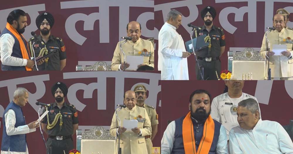 बिहार में सम्राट चौधरी ने मुख्यमंत्री पद की शपथ ली, पहली बार राज्य में बीजेपी की अपनी सरकार