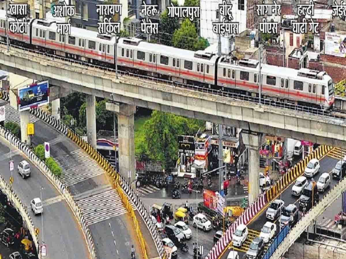 जयपुर मेट्रो, प्रहलादपुरा से टोडी मोड़ तक बनेगा 41 KM लंबा कॉरिडोर और बनेंगे 36 नए स्टेशन