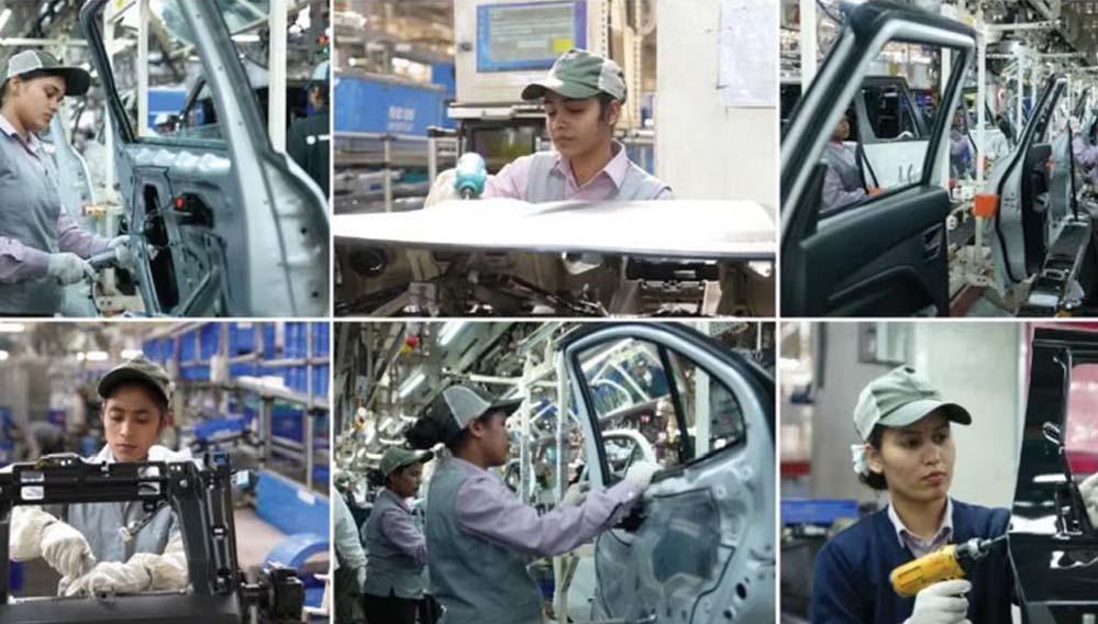 Maruti का बड़ा कदम: महिला भागीदारी बढ़ाने के लिए फैक्ट्री में 'वुमन पावर' का हुआ विस्तार