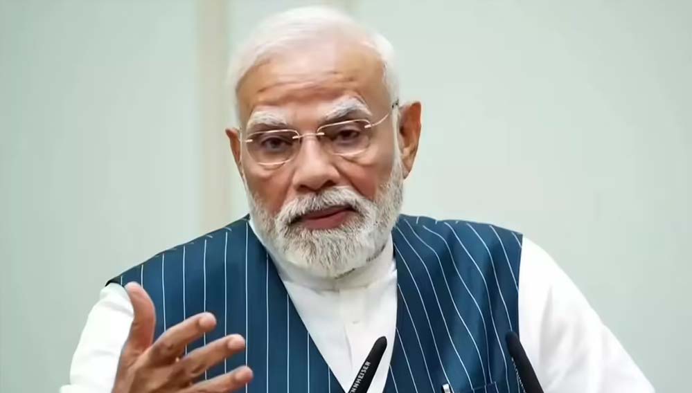 PM मोदी का संदेश: 'समस्या का समाधान सैन्य टकराव से नहीं
