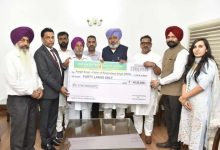 परिवहन मंत्री ने PRTC कंडक्टर के परिवार को 40 लाख रुपये की सहायता दी, ड्यूटी के समय हुई थी मृत्यु