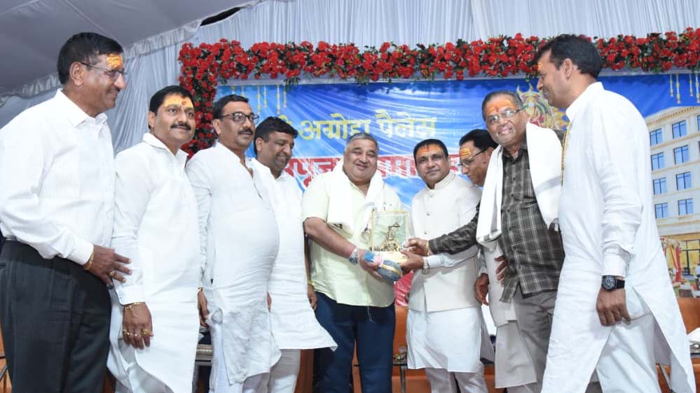 राजेश अग्रवाल ने रायपुर में 'अग्रोहा पैलेस' का भूमिपूजन किया, पर्यटन क्षेत्र को मिलेगा नया आयाम