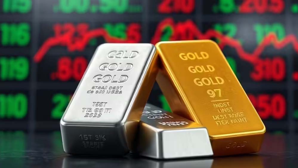 चांदी ₹5000 टूटी, गोल्ड रेट्स में 1.87 लाख रुपये की कमी, जानें नए रेट्स