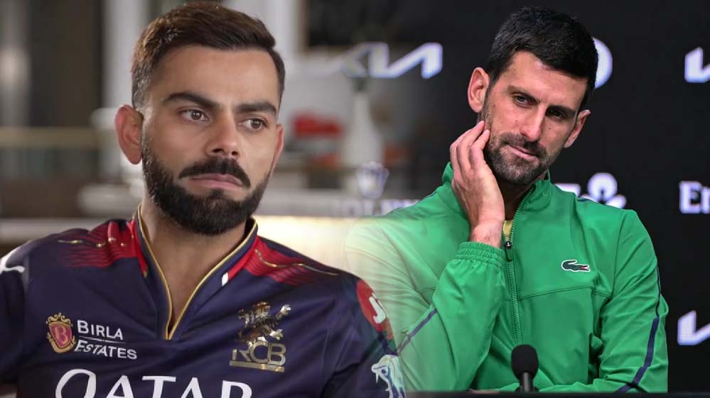 नोवाक जोकोविच ने विराट कोहली को लेकर किया बड़ा खुलासा, 'विराट की वजह से ही क्रिकेट देखता हूं'