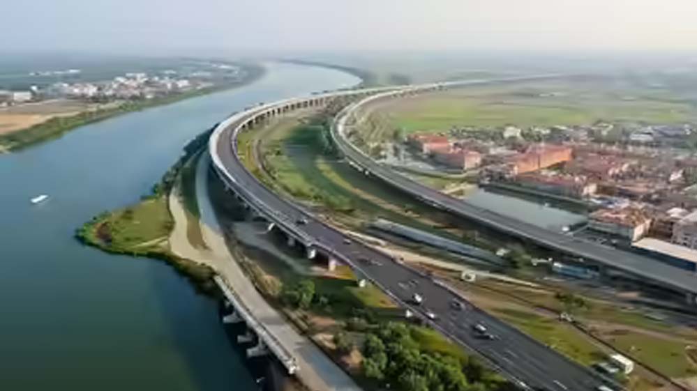 गंगा एक्सप्रेसवे पर 120 किमी/घंटा की गति से यात्रा करेंगे वाहन