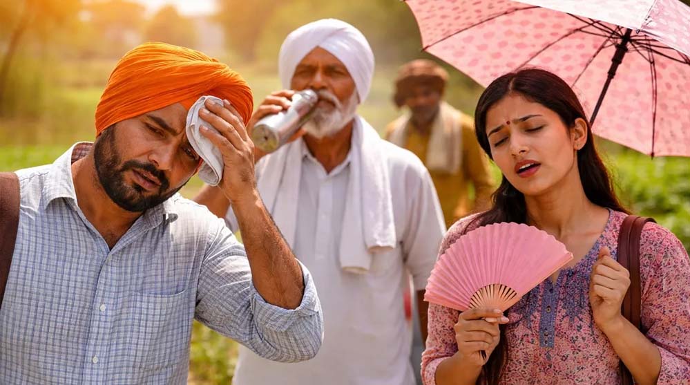 पंजाब-चंडीगढ़ में बढ़ी गर्मी, आज हीट वेव का यलो अलर्ट, कल से आंधी और बारिश का अनुमान पंजाब-चंडीगढ़ में बढ़ी गर्मी, आज हीट वेव का यलो अलर्ट, कल से आंधी और बारिश का अनुमान