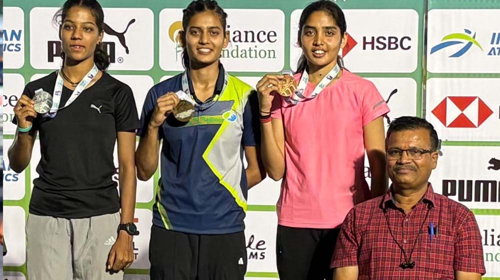 24वीं नेशनल जूनियर फेडरेशन एथलेटिक्स प्रतियोगिता में मध्यप्रदेश अकादमी के खिलाड़ियों ने किया शानदार प्रदर्शन