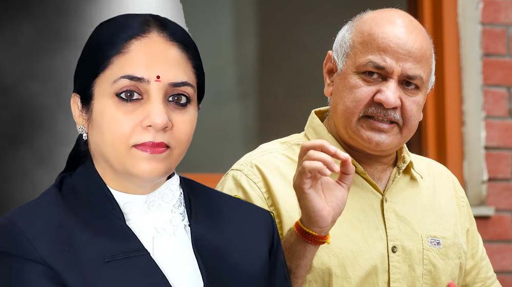 मनीष सिसोदिया ने जस्टिस स्वर्णकांता का किया बहिष्कार, केजरीवाल की तरह खत लिखकर किया ऐलान