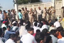 भिवाड़ी में मजदूरों का बड़ा आंदोलन, हजारों श्रमिक सड़कों पर उतरे