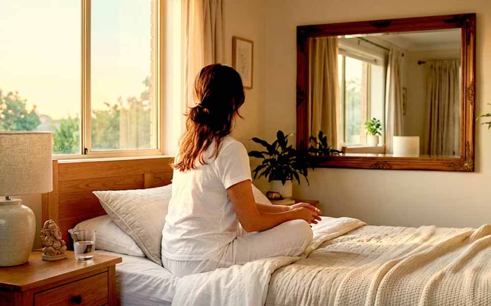 सुबह उठते ही आईना देखना क्यों माना जाता है अशुभ? जानें वास्तु के नियम