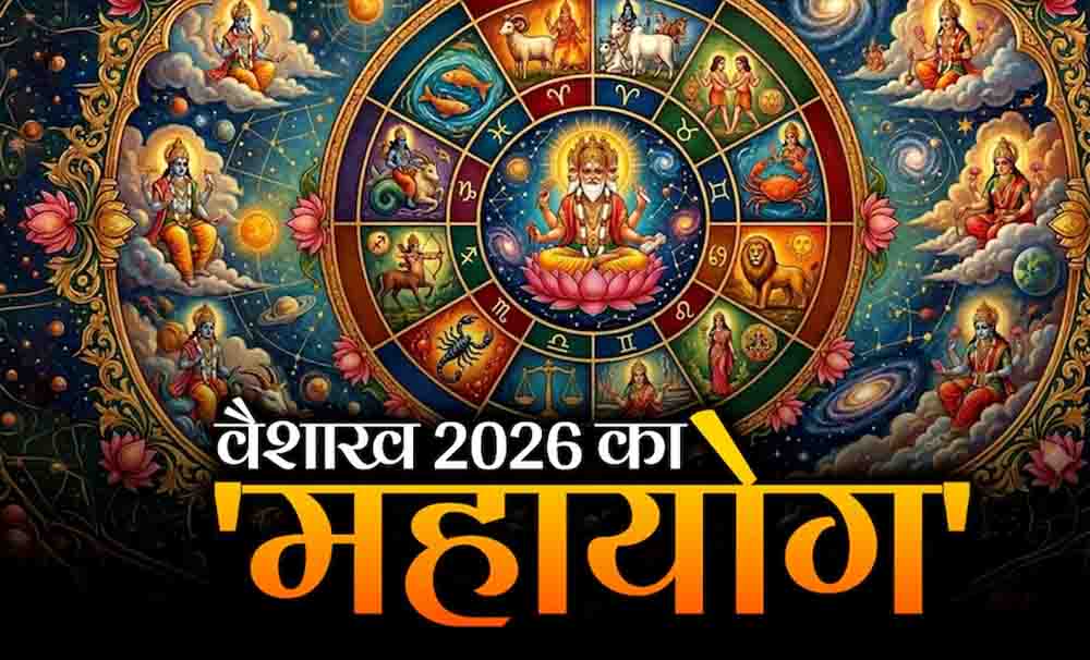 वैशाख 2026,चंद्रमा का 19 बार नक्षत्र परिवर्तन, इन 4 राशियों के लिए बनेगा 'राजयोग' जैसा समय
