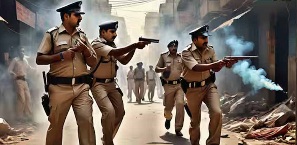 सरिता विहार में बड़ा एक्शन,मुठभेड़ के बाद 6 अपराधी दबोचे गए