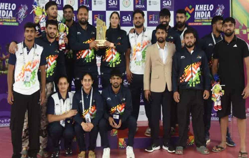 ट्राइबल गेम्स में सिद्दी पहलवानों का दबदबा, कुश्ती में दिखाया दमखम