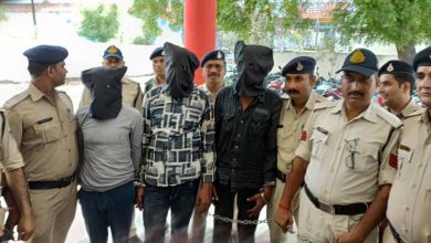 20-20 हजार रूपए के इनामी अंतरराज्यीय शातिर मूर्ति चोर सहित 03 आरोपी गिरफ्तार