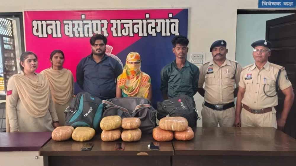 अंतर्राज्यीय गांजा तस्करी का पर्दाफाश: तलाशी में मिला भारी जखीरा, तीन आरोपी गिरफ्तार