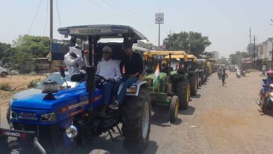 MSP गारंटी कानून को लेकर हरदा में किसानों का शक्ति प्रदर्शन, 10 हजार ट्रैक्टरों के साथ अनोखा विरोध