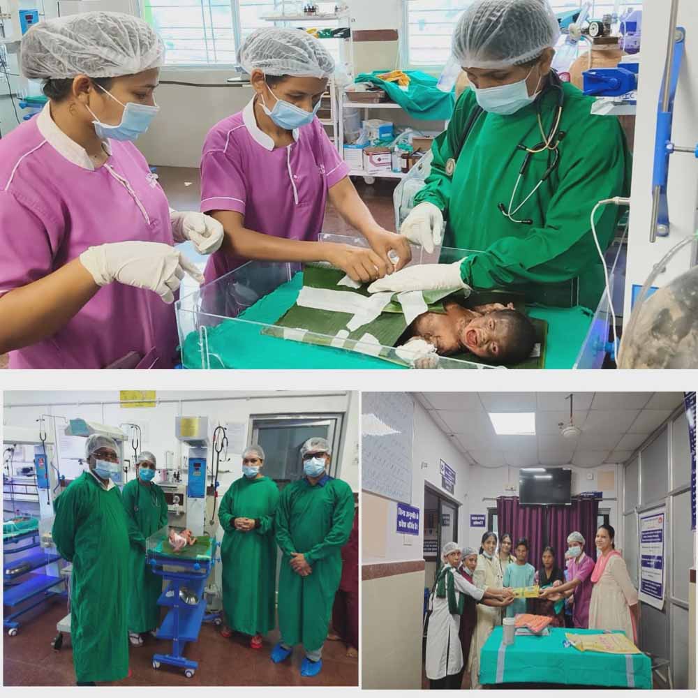 केले के पत्तों से किया गया विशेष देखभाल