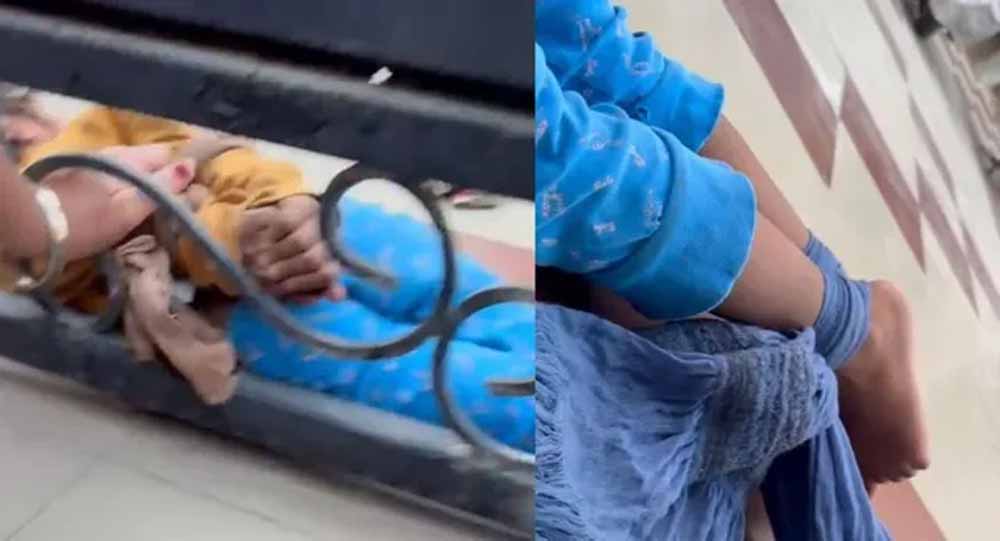 हैरान करने वाली घटना: ASI ने पोती के हाथ-पैर बांधे, धूप में लिटाया; निलंबन के बाद जांच शुरू