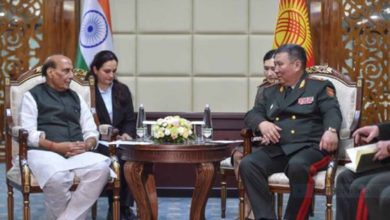 रक्षा सहयोग पर भारत की सक्रियता, राजनाथ सिंह ने किर्गिस्तान-बेलारूस संग की द्विपक्षीय वार्ता