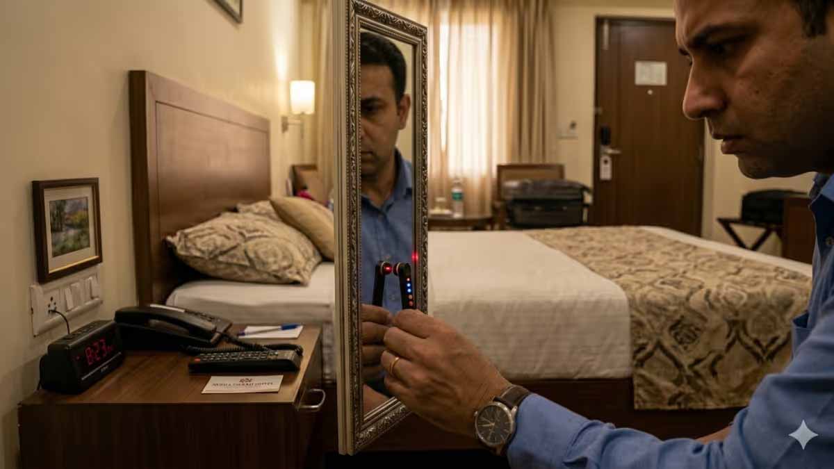 हिडन कैमरा कांड से हिला किशनगढ़, पति पर महिलाओं को फंसाने का गंभीर आरोप हिडन कैमरा कांड से हिला किशनगढ़, पति पर महिलाओं को फंसाने का गंभीर आरोप