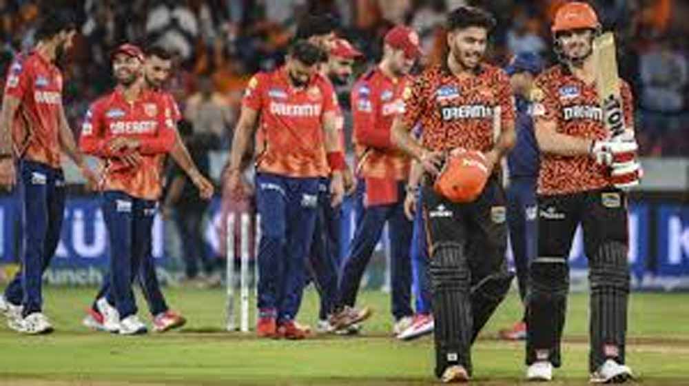 SRH और PBKS के बीच टक्कर, प्लेऑफ रेस तेज