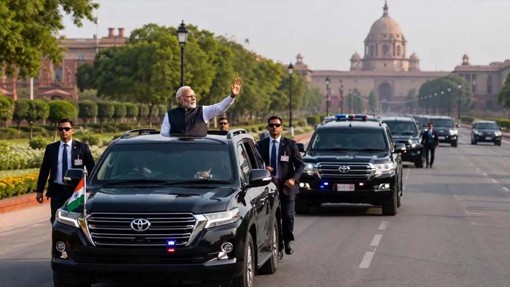 खर्च घटाने की पहल: प्रधानमंत्री मोदी ने छोटा किया काफिला, सुरक्षा व्यवस्था में भी बदलाव के निर्देश खर्च घटाने की पहल: प्रधानमंत्री मोदी ने छोटा किया काफिला, सुरक्षा व्यवस्था में भी बदलाव के निर्देश