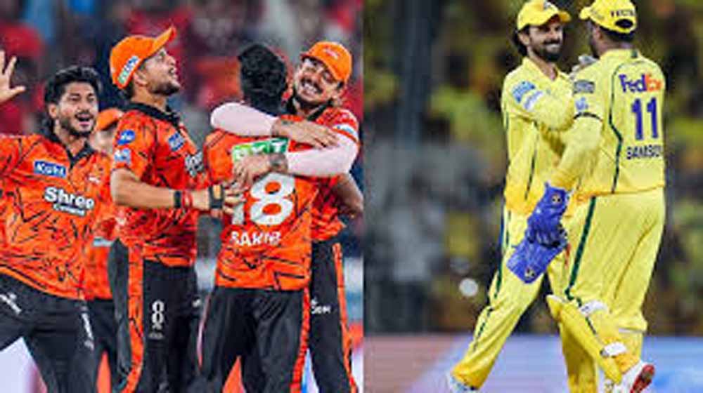 IPL 2026: चेपॉक में हाई-वोल्टेज मुकाबला, सनराइजर्स हैदराबाद बनाम चेन्नई सुपर किंग्स