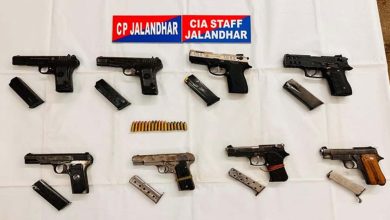 पंजाब पुलिस की बड़ी कामयाबी, गोल्डी बराड़ गैंग के चार शार्प शूटर दबोचे गए