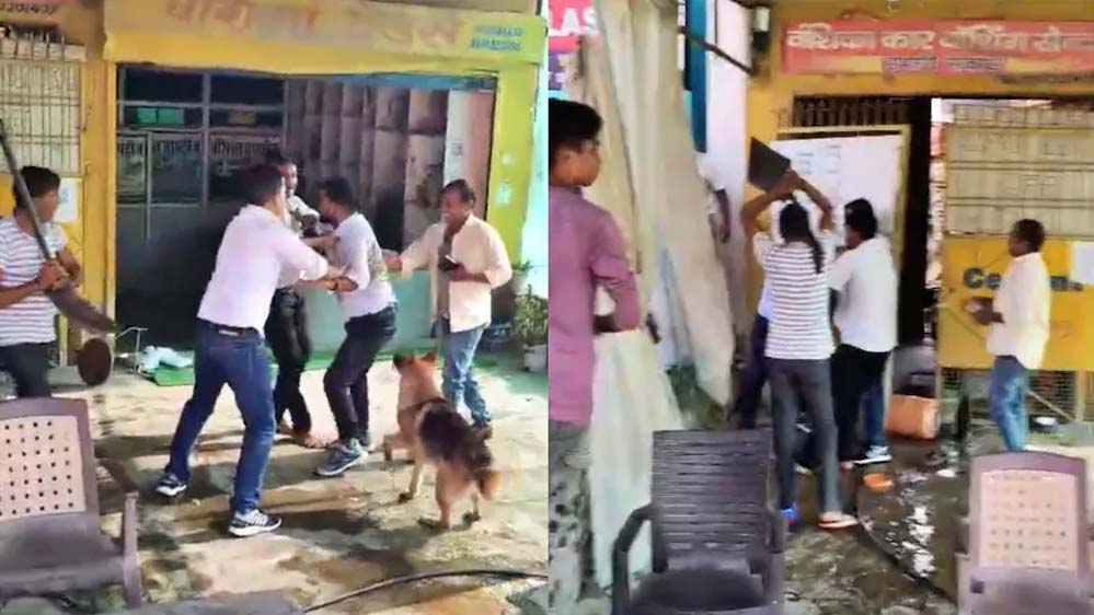 बिजली चोरी की जांच करने गए JE की बेरहमी से पिटाई, आरोपियों ने कुत्ते से भी कराया हमला बिजली चोरी की जांच करने गए JE की बेरहमी से पिटाई, आरोपियों ने कुत्ते से भी कराया हमला