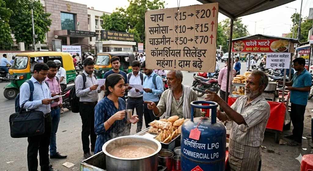 ठेला-खोमचा पर महंगाई की मार, फास्ट फूड की कीमतों में अचानक बढ़ोतरी